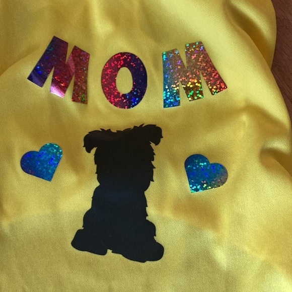 Price drop … NWOT Lightweight Material Dog (Puppy) Shirt with Saying - Picture 2 of 7